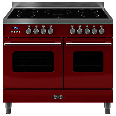 Britannia RC-10TI-DE Delphi Induction Hob Range Cooker Gloss Red